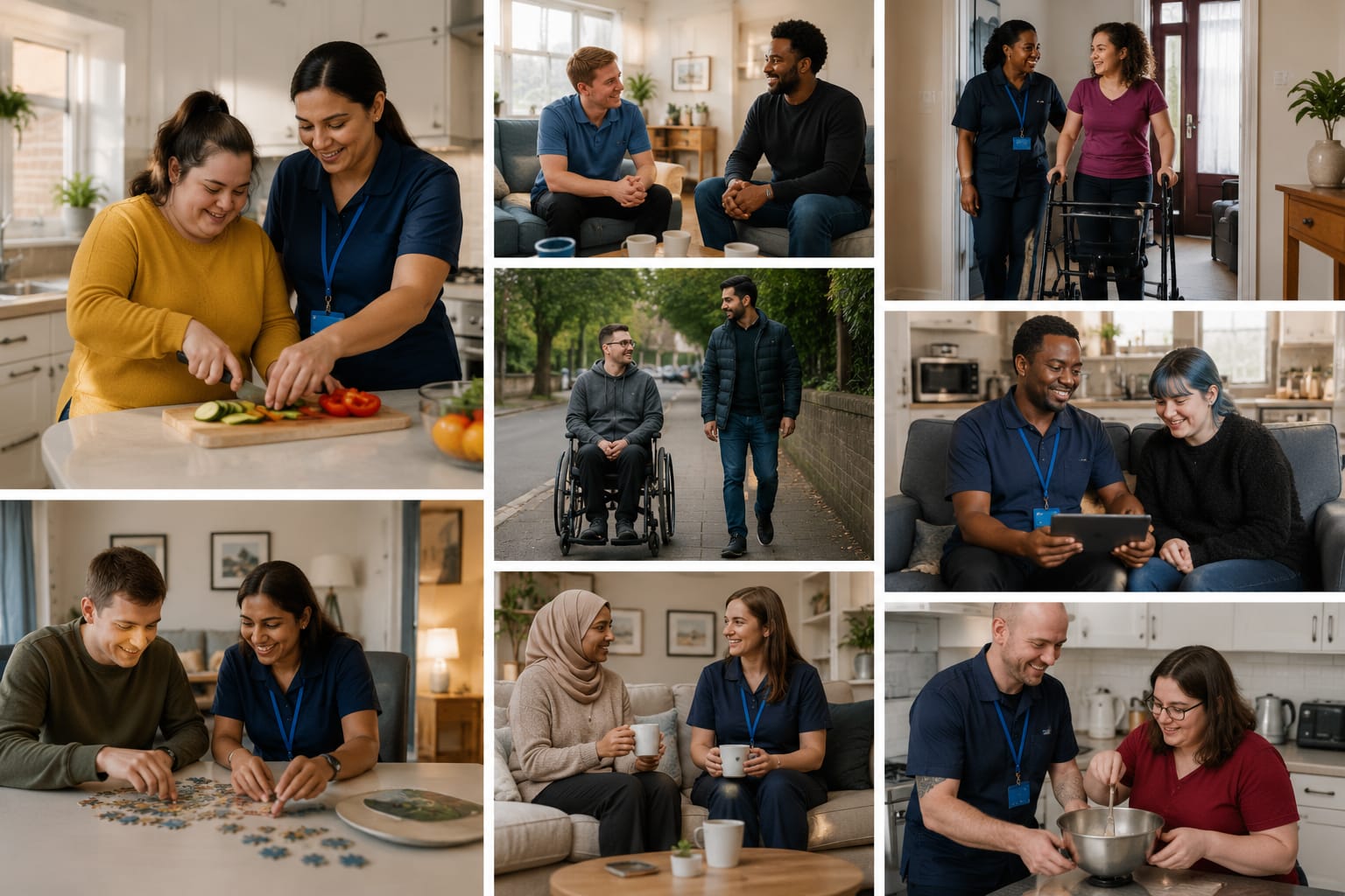 Haven Home Care team supporting clients